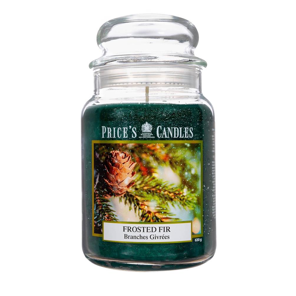 Price's Frosted Fir Large Jar Candle £11.99